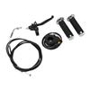 Throttle Clutch Handle Kit Waterproof Ergonomic Replacement for 49cc 60cc 66cc 80cc Engine Motorized Bicycle