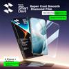 Tempered Glass Screen Protector for Redmi K70/K70 Pro, Anti-Shatter Double Extra Smooth Non-Fingerprint, 2 Pieces Diamond Film + Tool