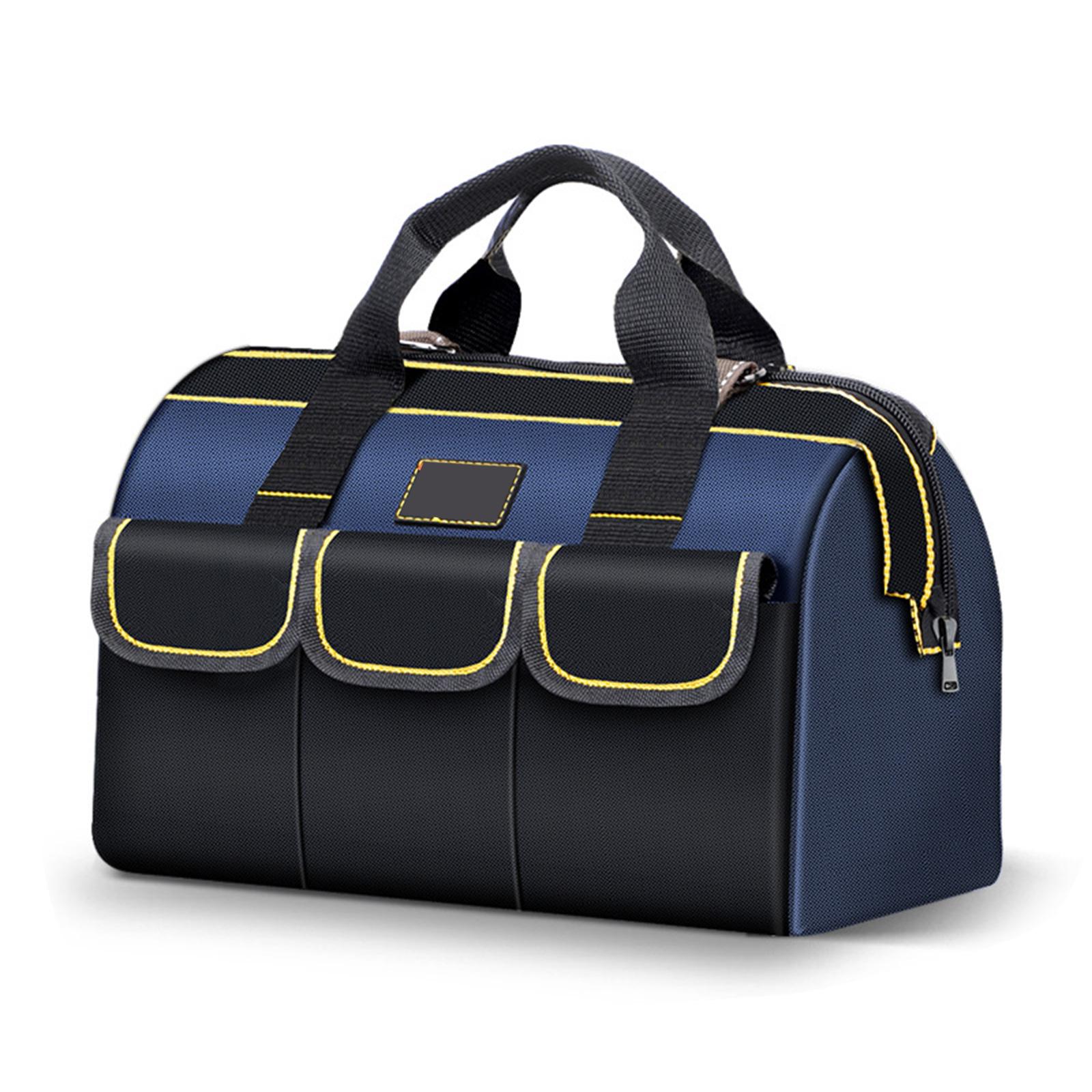 

Сумка для инструментов большой вместимости 13/16/18 дюймов, сверхпрочные органайзеры для инструментов, сумка электрика из ткани Оксфорд, водонепроницаемая сумка для хранения инструментов C