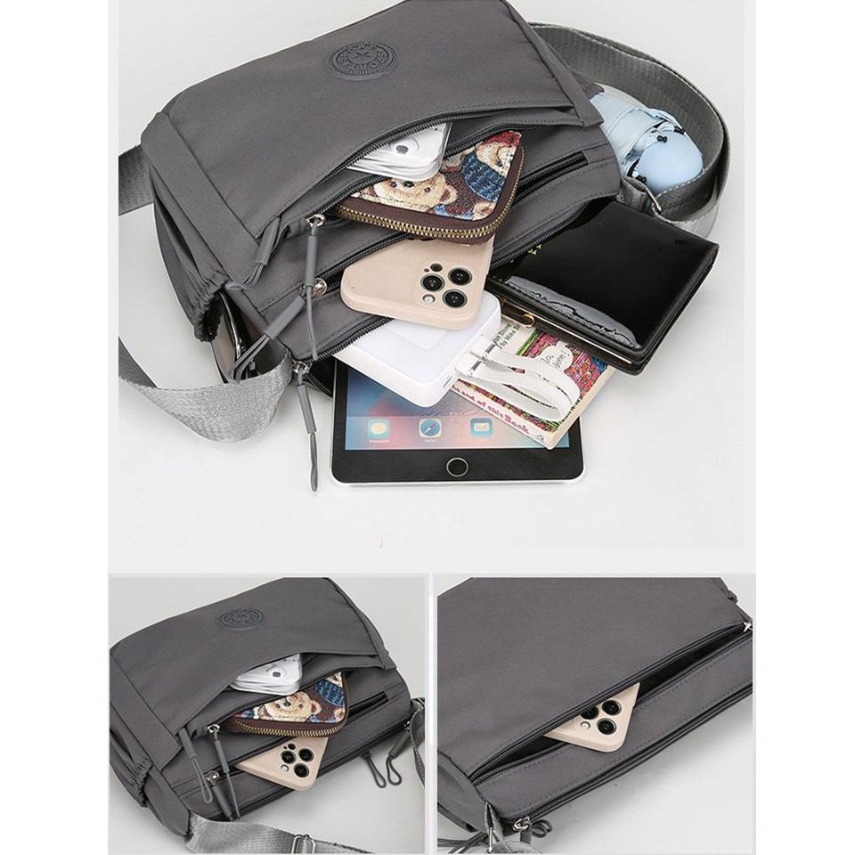 Borsa a tracolla da donna multi-tasche