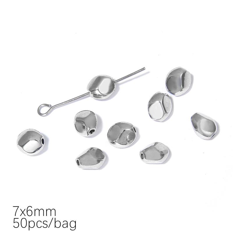 Irregular Plastic Spacer Beads for DIY Jewelry - Handmade Special-Shaped Beading Accessories