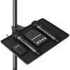Tachiuwa Microphone Stand Tray Tripod Shelf Table Clamp Live Streaming Utility Shelf 27cm×20.5cm×2cm