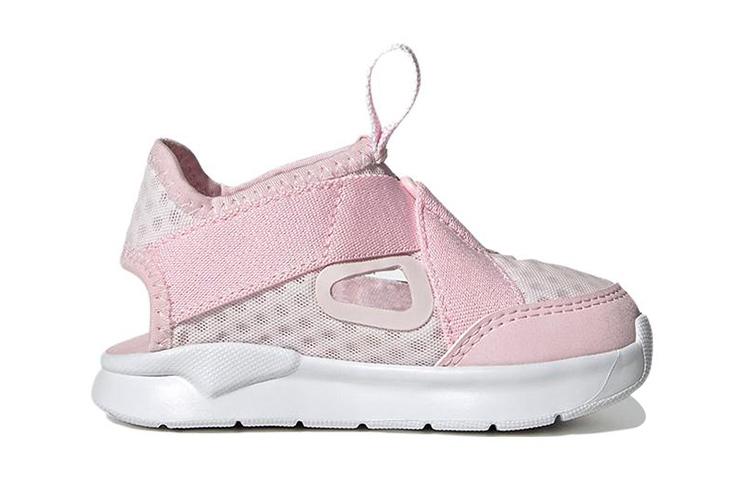 Adidas Originals 360 Sandals Elastic Band Children's Sandals Pink White Kids' FZ5617