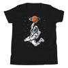 Astronaut Basketball Player Kids Shirts, Basketball Boys T-Shirts, Funny Basketball Clothing, Basketball Apparel, Basketball Clothes