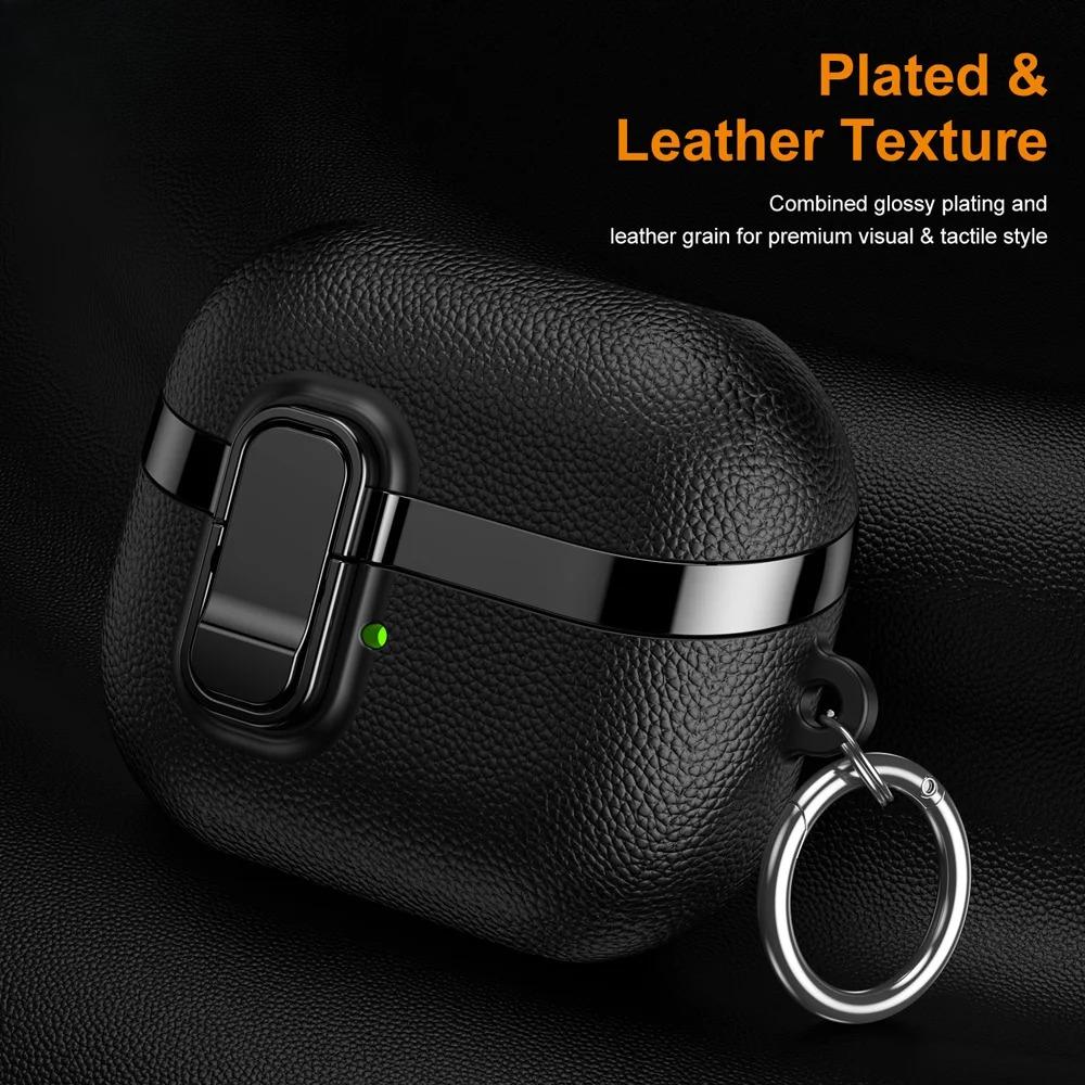 For Samsung Galaxy Buds3 FE Buds 3 Pro Shockproof Earphone Protector Case Protective Sleeve Cover With Keyring Accessories