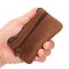 Men Mini Pocket Storage Bag Money Bag Cowhide Coin Purse Clutch Bag Wallet Zero Purse