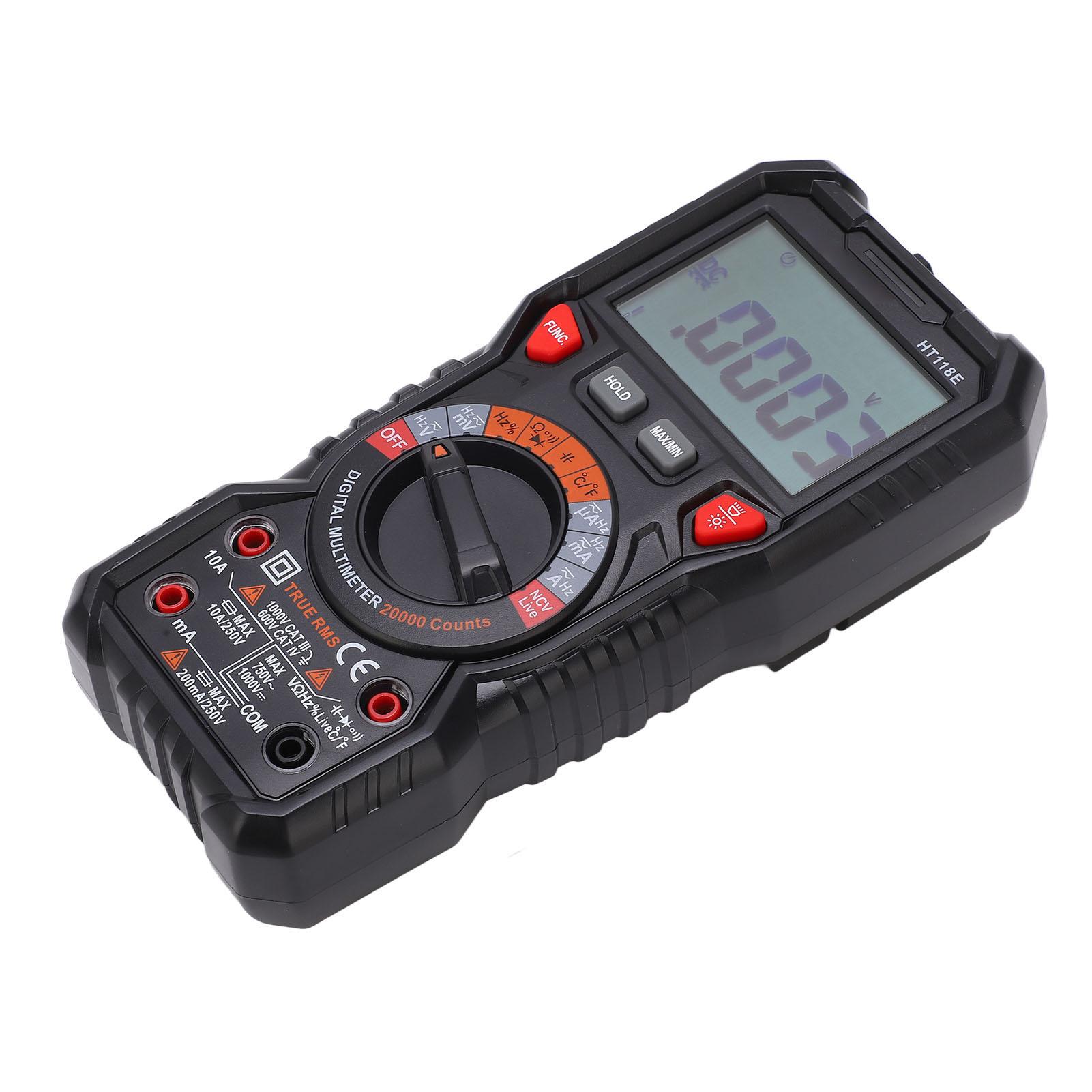 

Digital Display Multimeter Voltage Current Resistance Capacitance Frequency Electric Meter Tester