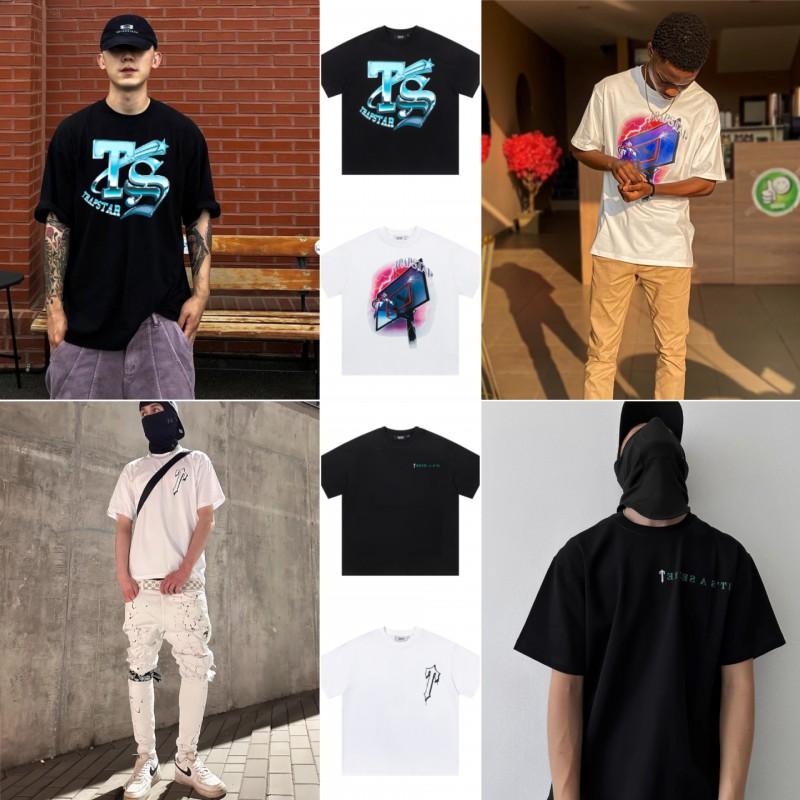 Bawełniany T-shirt z grafiką Premium Unisex Oversize Streetwear Casual z krótkim rękawem