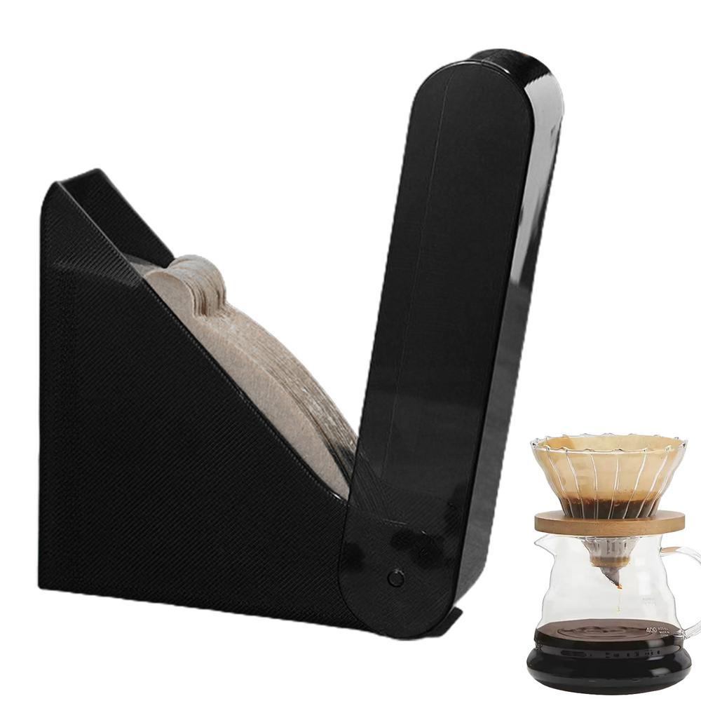Coffee Filter Organizer Dustproof Reusable Sealing Desktop Organizer For Coffee Filter Multifunctional Coffee Filter Dispenser