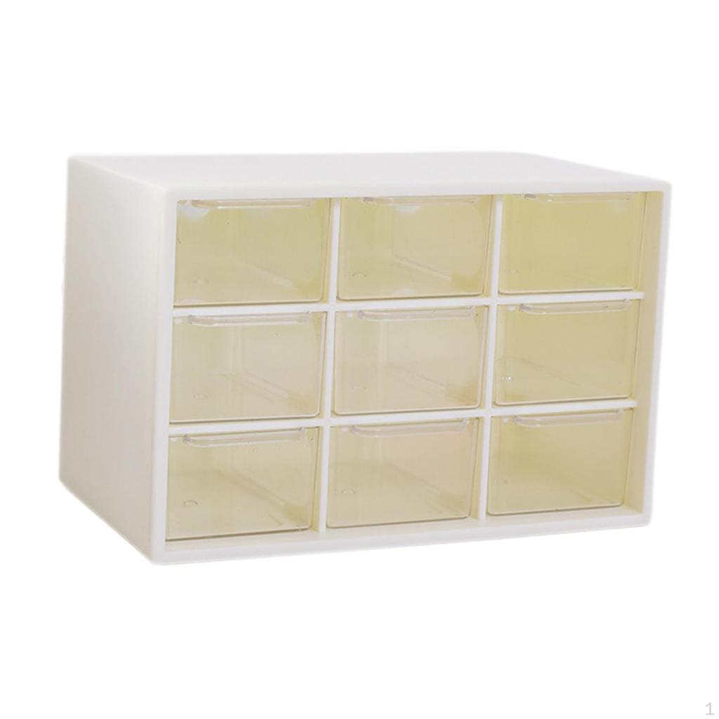Mini Drawer Organizer for Desk Beads Craft Drawers Desktop Storage