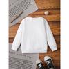 Winter Kids' Cartoon Sweatshirt/Super Cute Unicorn Print Graphic/Crew Neck/Patchwork Long Sleeve Top/Children's Daily Holiday Party Dress