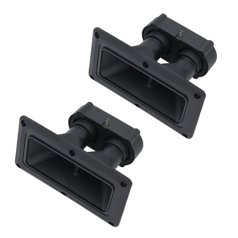 2 шт. 150 Вт Широкодисперсионный рупор 3-20 кГц Двухдрайверный твитер Пьезоэлектрические динамики для распределенных твитеров 1