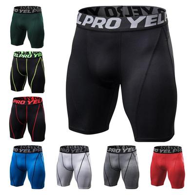 12 Colors Running Shorts Men's Short Trousers Quick Dry Leggings Fitness Training Bottoms Jogging Compression Home Gym Shorts