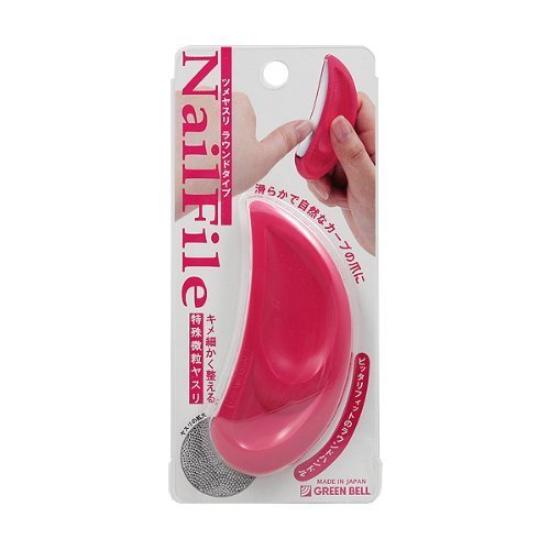 Green Bell Nail File Land Type Rose PSG-002
