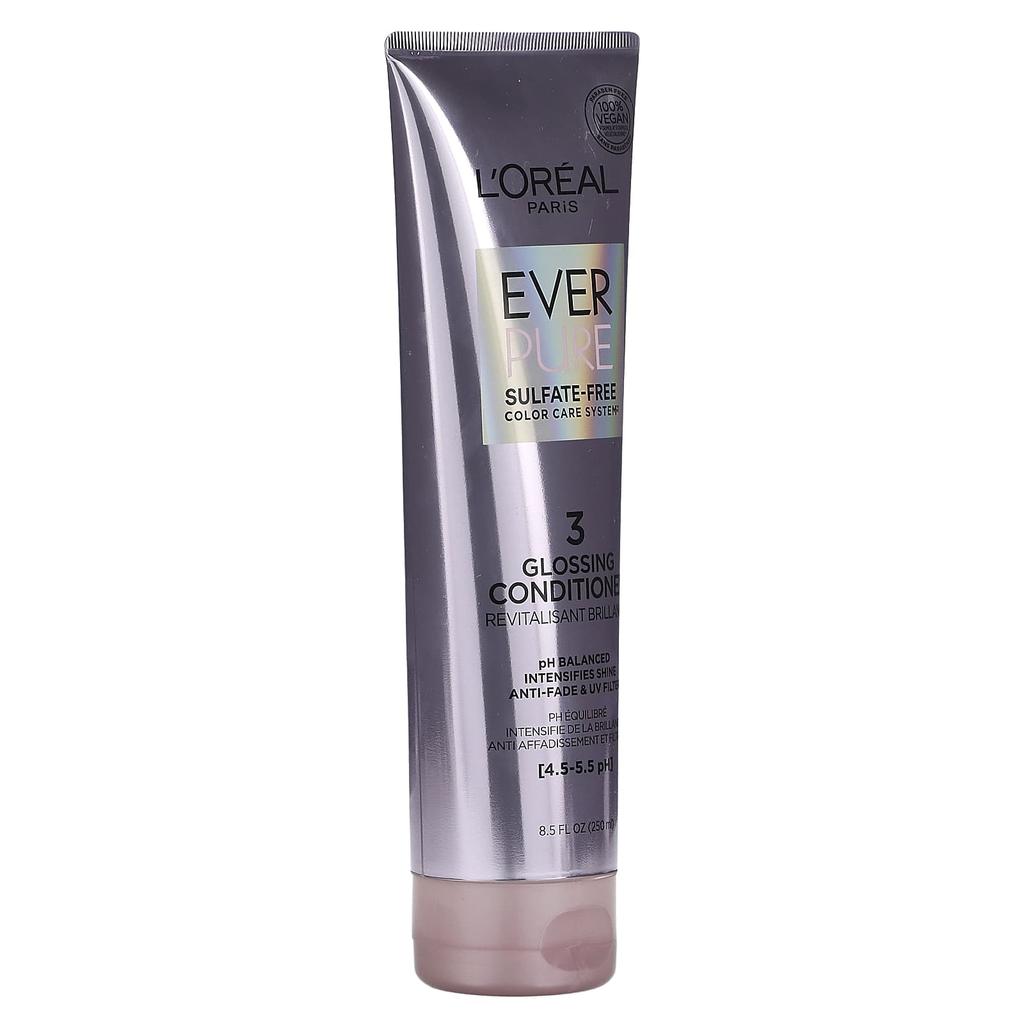 L'Oréal, EveryPure, 3 Glossing Conditioners, 8.5 Fl Oz (250 Ml)