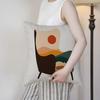 Funny Quirky Musical Instrument Patterns Cushion Cover Silky Elegant Comfort Sofa Bed Invisible Zipper Beach Pillowcase