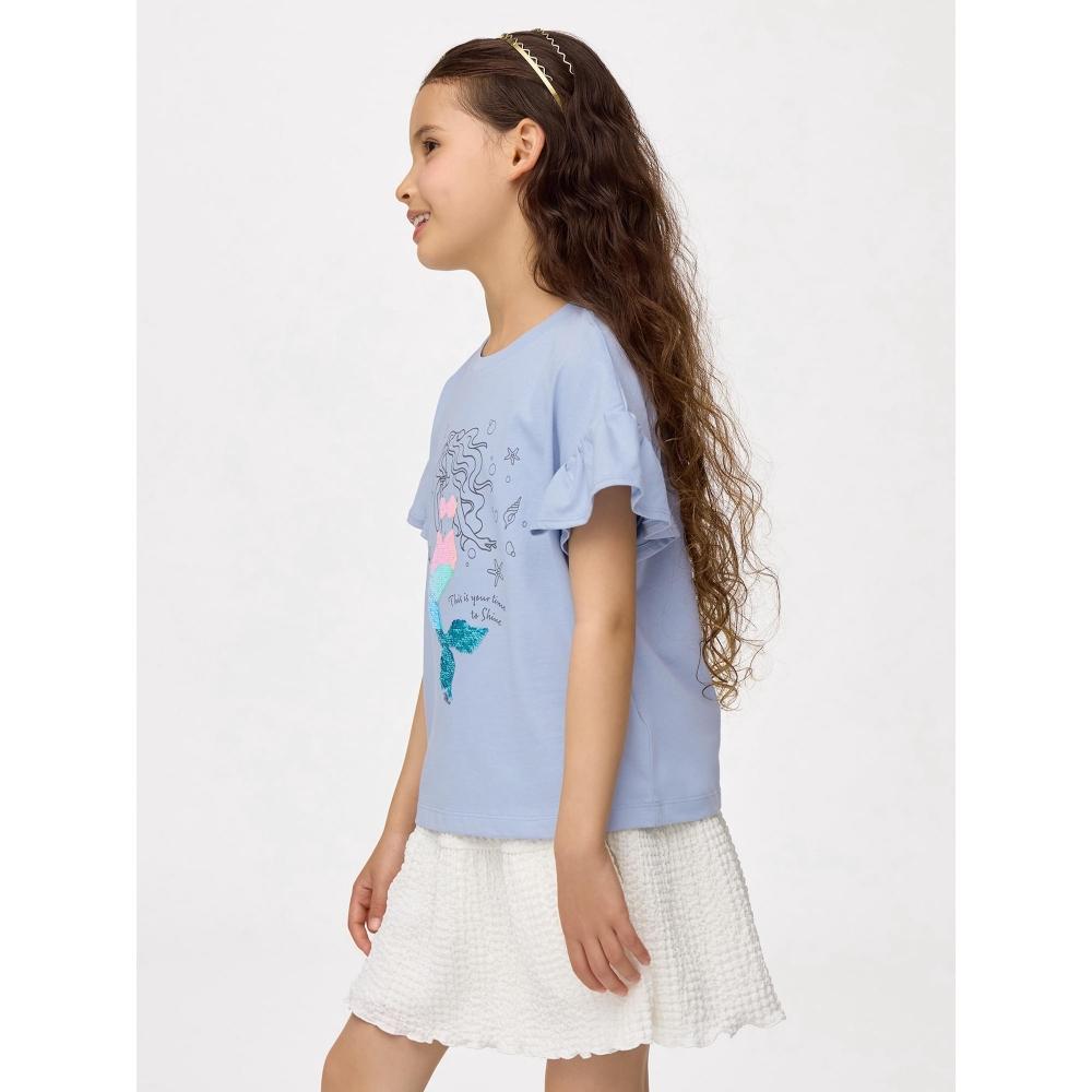 Gu By Uniqlo Girls Sequin T  Mermaid  +e