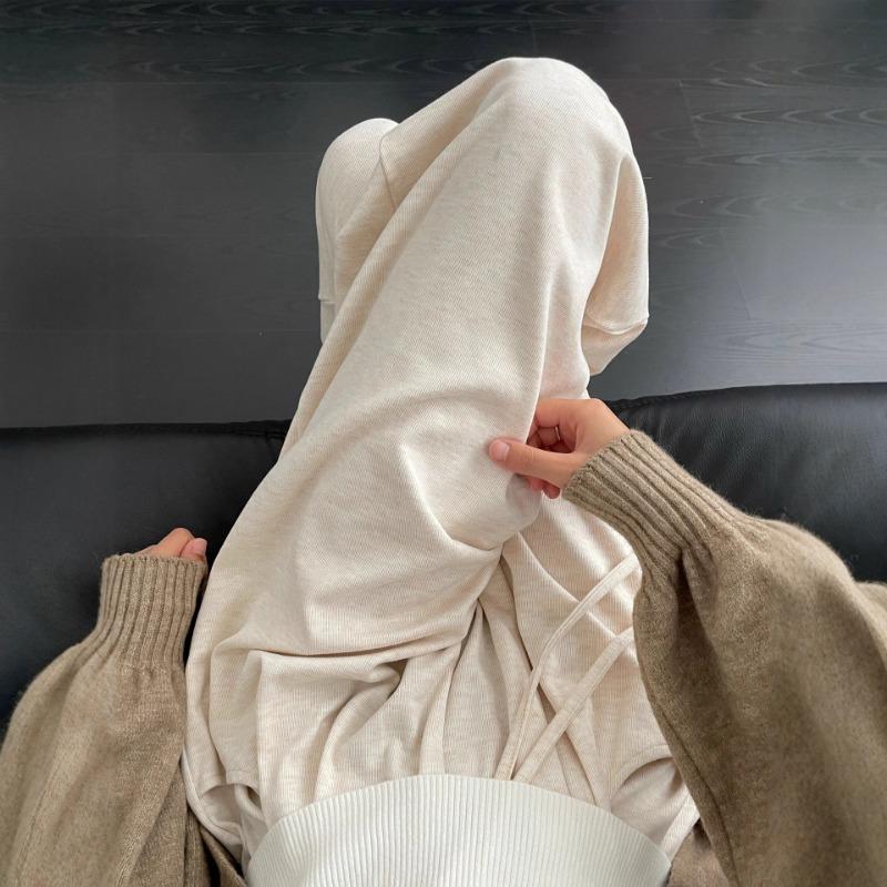 Rice White Glutinous Rice Pants Women's New Spring and Autumn Drape Yamamoto Pants Loose Lazy Small Autumn Wide-leg Pants