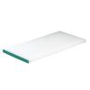 Tenryo PC Cutting Board with Colored Edge, K3A, 60 X 30 X 20mm Thick, Green