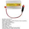 300W Power Inverter USB Port Fast Charging LED Display DC 12V Voltage Transfer Converter Charging Adapter Auto Accessories