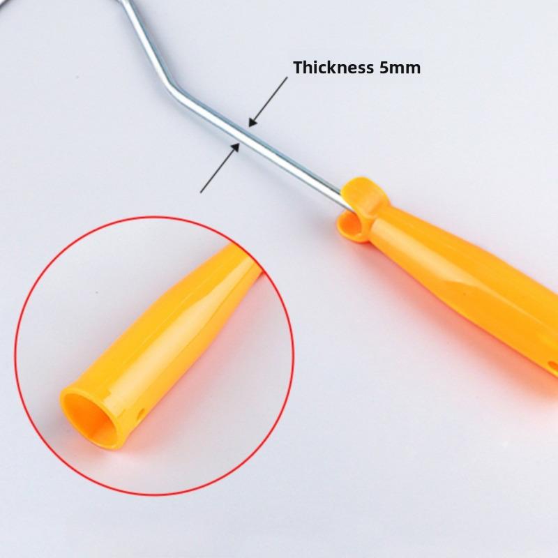 11pcs Paint Roller Kit ,Thumb Roller Core Small Corner Latex Paint Roller Core Small Rollers Bracket Polyester Blend