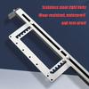 Handle Hole Locator Door Knob and Pull Installation Jig and Shelf Pin Jig Boring Hole Drill Guide Stainless Steel