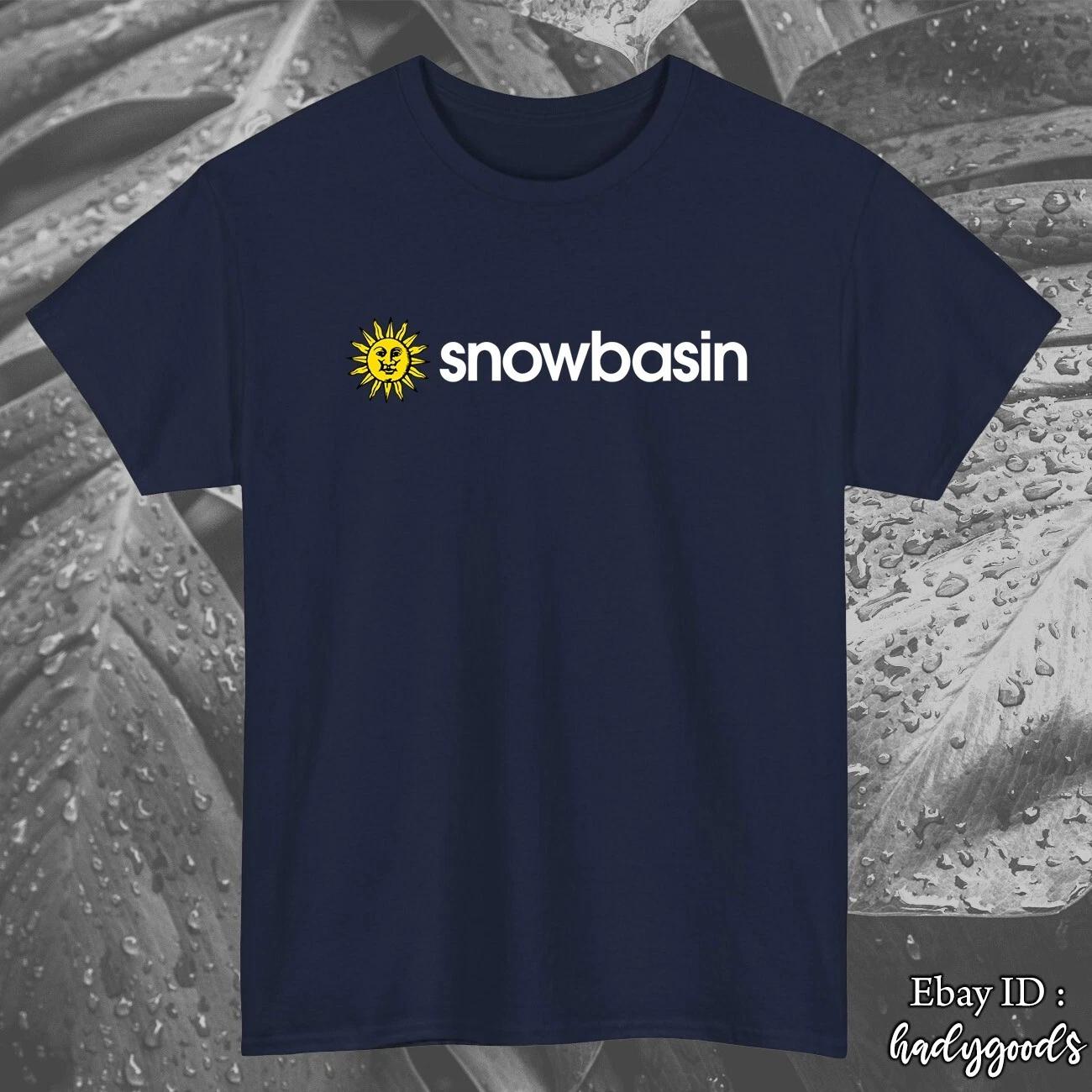 Men s and Women s T-shirts Snowbasin Ski Resort XXXL