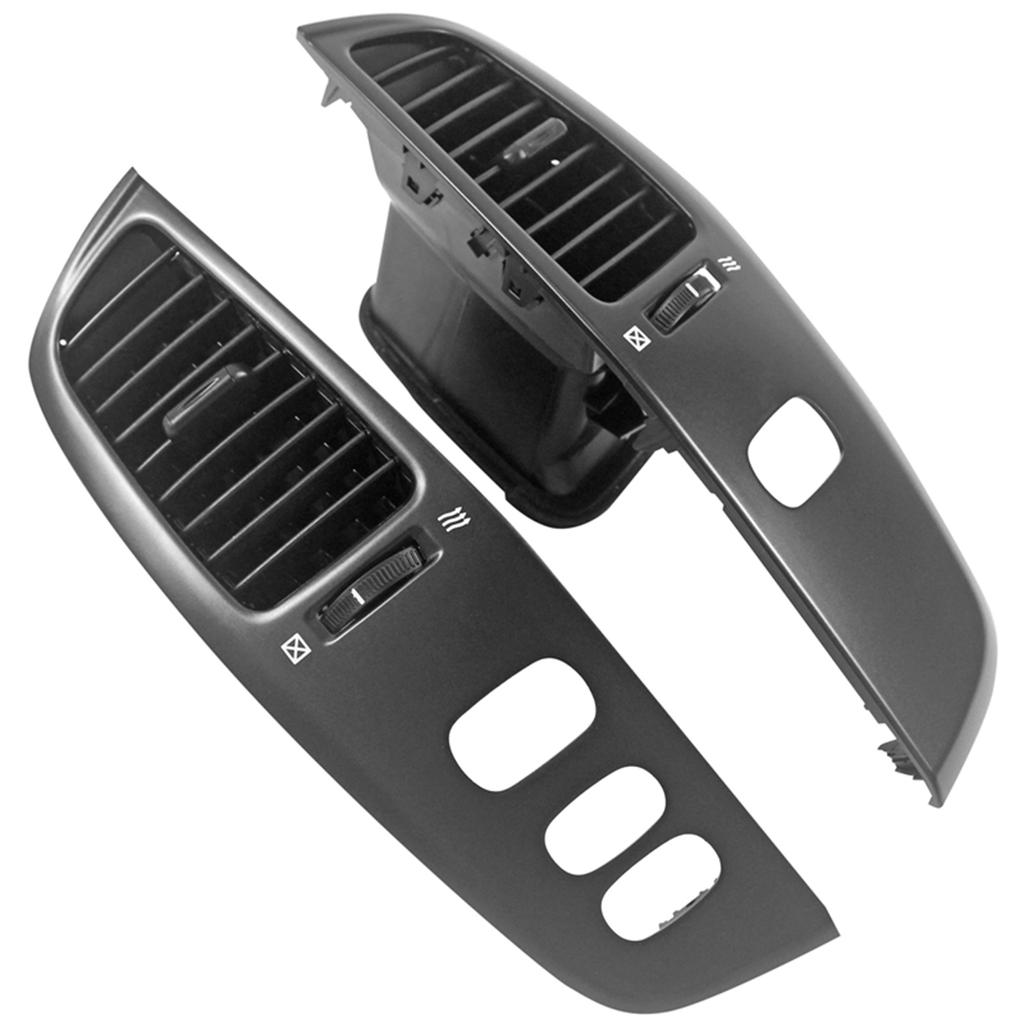 1 Pair Car Interior Air Vent Dashboard Air Vent Sensor Panel Accessories Compatible for 100 LC100 FJ100 UJZ100 1997-2007