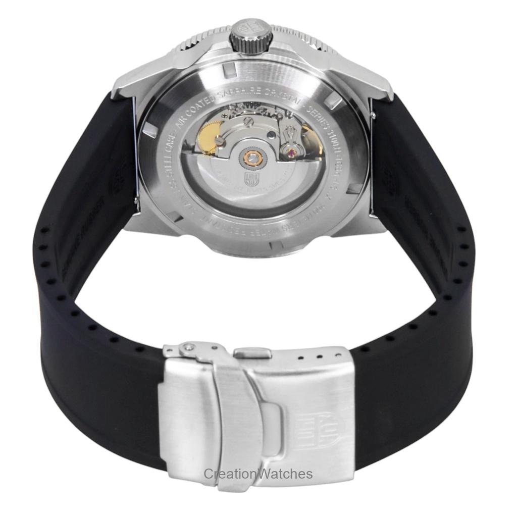 Luminox Pacific Diver Midnight Mariner Rubber Strap White Dial Automatic XS.3101.H 200M Men's Watch