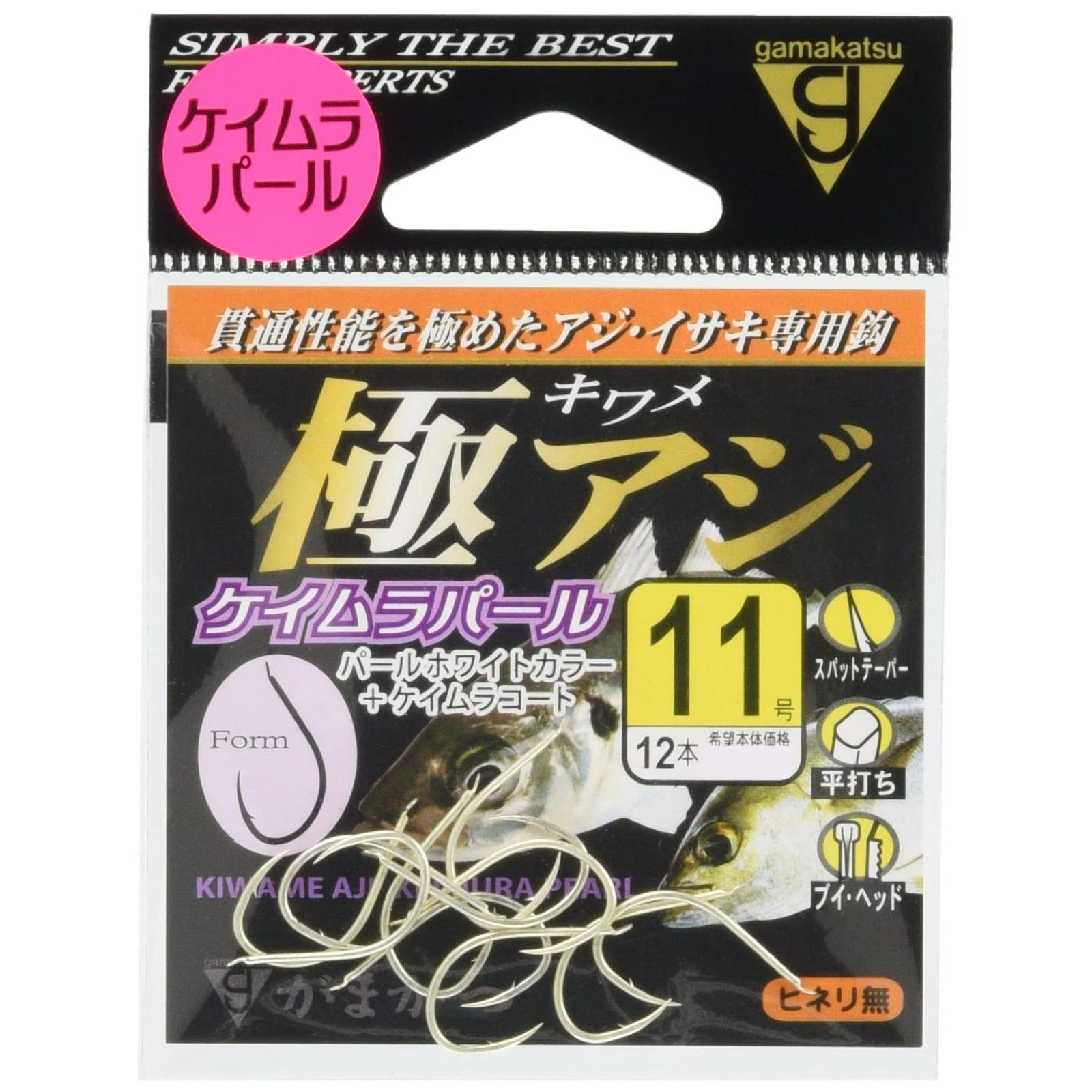 Used Gamakatsu Extreme Horse Mackerel Keimura Pearl No. 11 68476