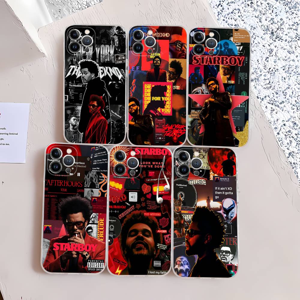 Popular Hip Hop Rapper The Weeknd Fit For IPhone 16 15 Promax Phone Case IPhone 14 11 12 High End 13 Pro Silicone