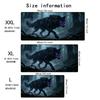 Celestial Wolf Mouse Pad L Large Computer Office Game Table Mats Rubber Antislip Gaming Keyboard Mousepads Long Desk Pads 40x90