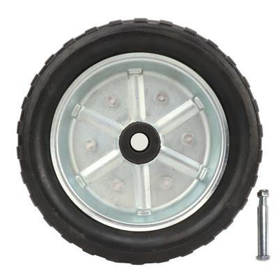 10 Inch Trailer Jack Universal Wheel 2000 Lbs Rotating Support Rugged Durable Replacement Wheel for Lawnmowers Utility
