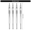 Vehicle Iron Glow Plugs Quick Heat Up 0100276008 Replacement Iron Heating Plugs set Car Spare for Smooth Engine Starts