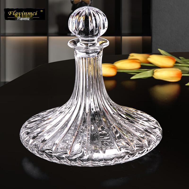 Kristallglas Wein Dekantier-Set