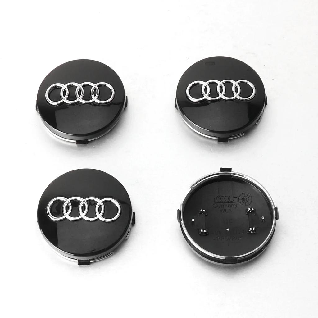 Hub Caps Hot For  1q 4PCS 59mm 1q Hub Caps Car Wheel Center Wheel Caps For  1q A1 A2 A3 A4 A5 S C5 A3 A4 S5 S7 RS3 RS4 S3e1
