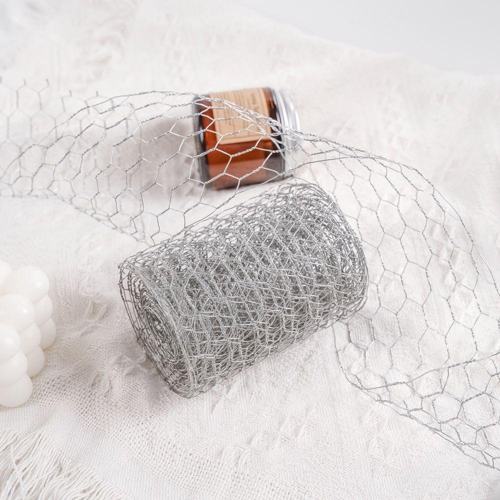 Flexible Hexagonal Wire Mesh Flower Support Craft Netting Flower Arranging