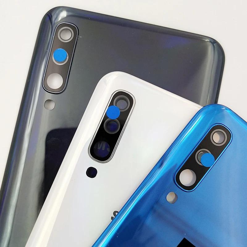 Middle Frame For Samsung Galaxy A50 2019 A505 SM-A505F Housing Middle Frame Battery Cover Back Panel Rear With SIM Card Tra