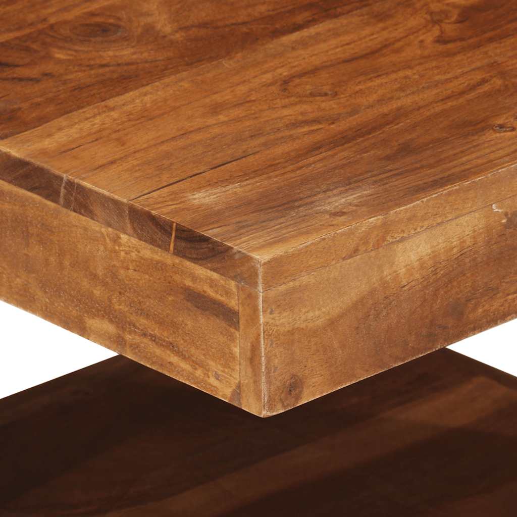 Coffee Table 45 X 45 X 40 Cm Solid Acacia Wood
