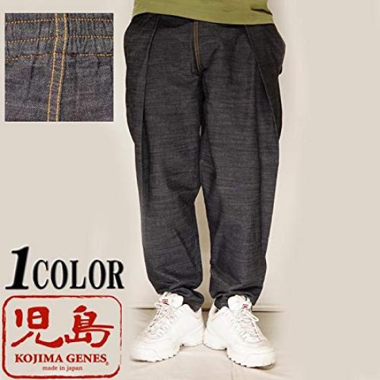 Kojima Jeans Relaxed Balloon Made In One Jeans, Japan, Unisex, Wash, LX-102-Indigo-M