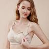 Pregnant Women's Front-opening Large-size Nursing Bra for Breastfeeding Gathered and Anti-sagging Large Cup Underwear