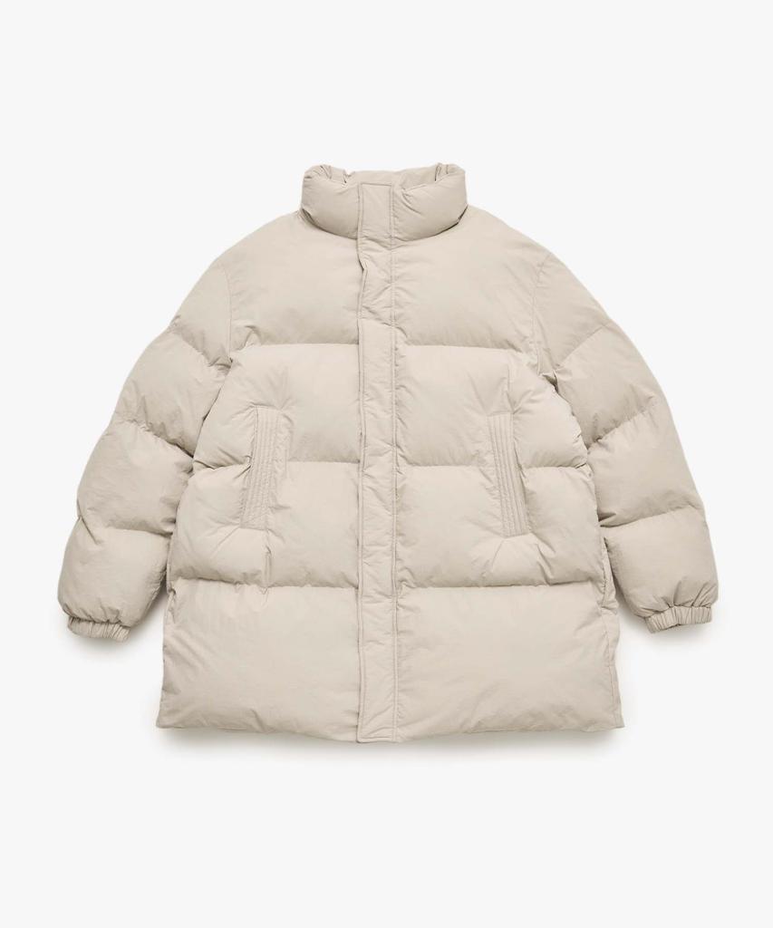 Plac Bold Mid-Length Padded Jumper Beige