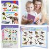 Libro interactivo de aprendizaje de inglés para niños pequeños Juguete educativo temprano divertido para niños y niñas de 1 2 3 4+ años