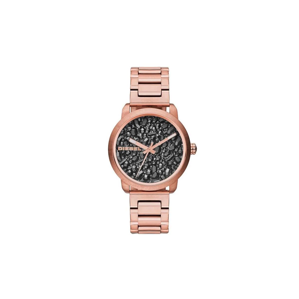 Diesel Women`s Quartz Watch Black Dial