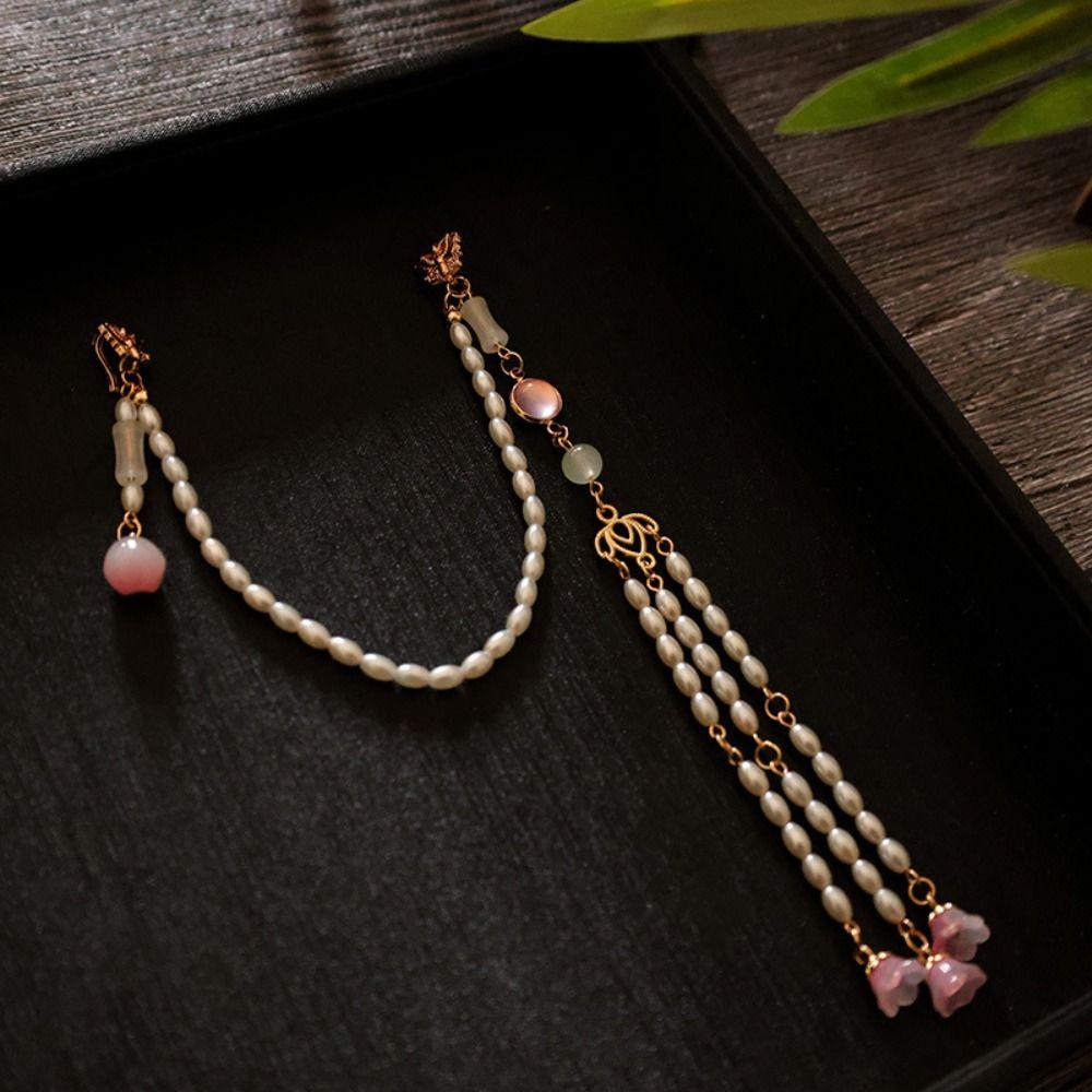 Long Hanging Tassel Chinese Style Brooch Fashion Jewelry Cheongsam Accessories  Outdoor