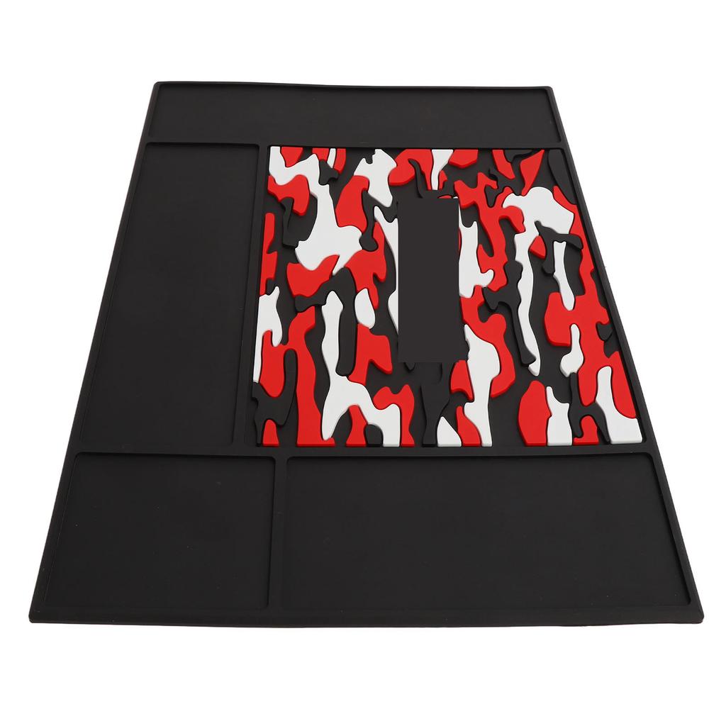 Barber Mats Slip Resistant Salon Barber Station Organizer Pad Flexible Silicone Mat