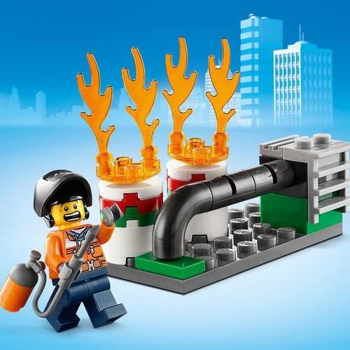 LEGO City Fire Helicopter Flying Helicopter 60248 Building Blocks Toy for Boys