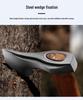 Hand-Forged Long-Handled Camping Axe for Wood Splitting and Firewood Cutting