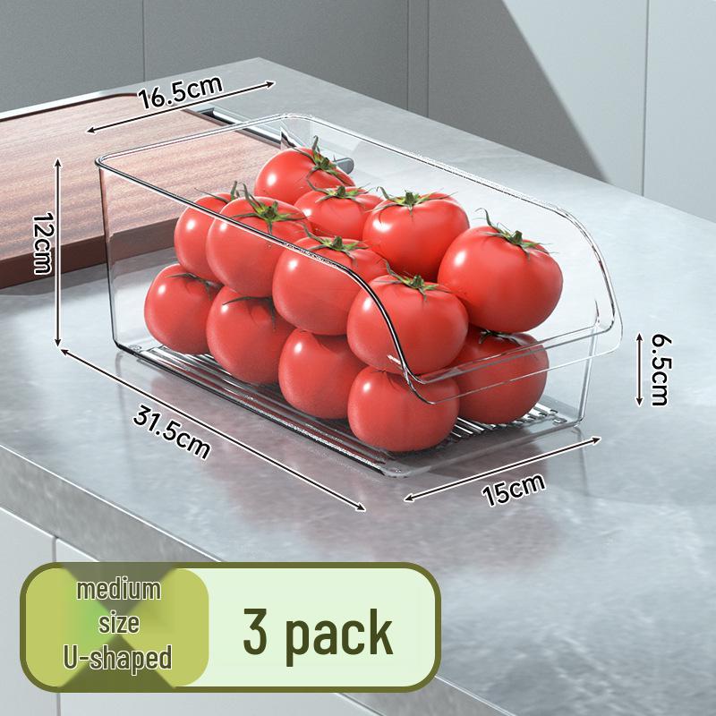 Food Grade Refrigerator Storage Box for Freshness Preservation and Organization