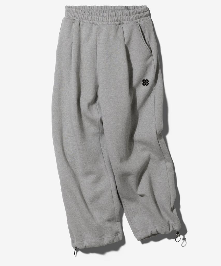Paensyo Symbol String One Tuck Pants - Melange